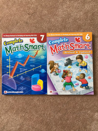 NEW Grade 6/7 MathSmart Curriculum Books  