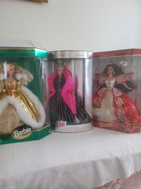 NEW Special Holiday edition vintage Barbie dolls. '94/'97/'98.