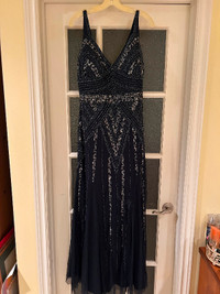Fancy Floor Length Dress purchased at David’s Bridal