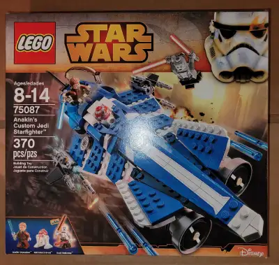 Lego Star Wars Anakin's Custom Jedi Starfighter 75087, View more