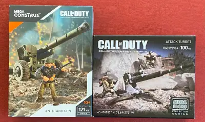 Call of Duty Anti-Tank Gun Sets by Mega Bloks: $80 for both plus shipping