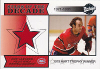 01-02 Upper Deck Vintage Guy Lafleur Jersey Stars Of The Decade