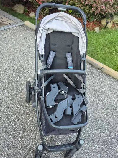 Uppababy Vista Stroller with adapters , View more