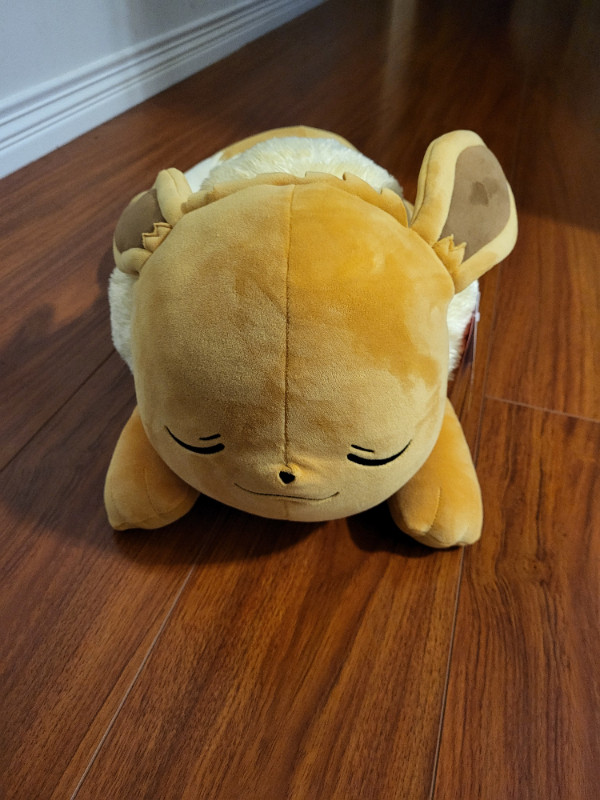 Pokemon Eevee Sleeping Plush 18 inches- BRAND NEW in Other in Vancouver - Image 2