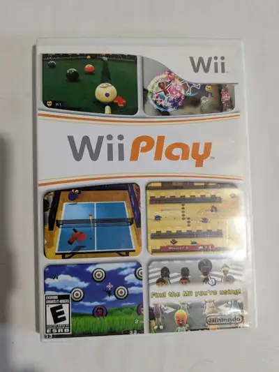 Wii play video game tested and works, View more