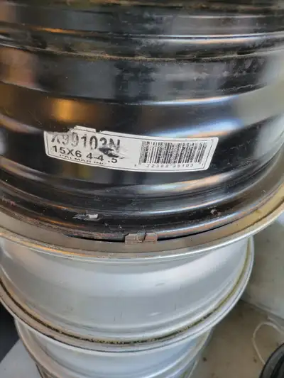 i have 4 sets of black rims used. good condtion. Price $250. Size 15". Contact 4168183032