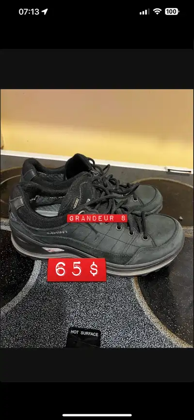 LOWA gr 8 Goretex NOUVEAU PRIX 50$, View more