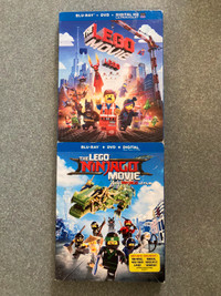 New Blurays The Lego Movie and The Lego Ninjago Movie