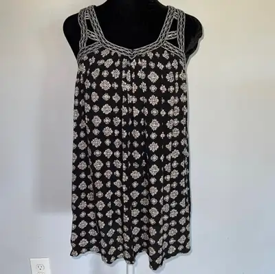 American Eagle Womens Dress Floral Strappy Boho top sz s, View more