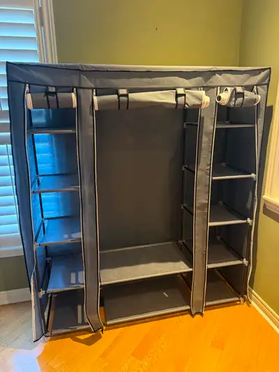 Portable Closet Wardrobe in good condition, View more