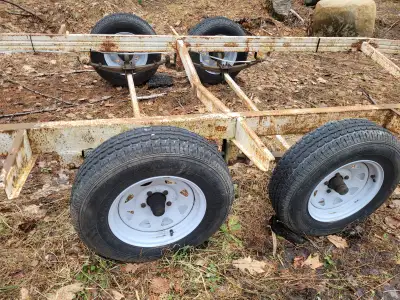Boat / utility trailer , NEW tires last year. new wheel bearings.