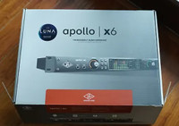 Apollo x6 16x22 Thunderbolt 3 Audio Interface w/Realtime UAD Pro