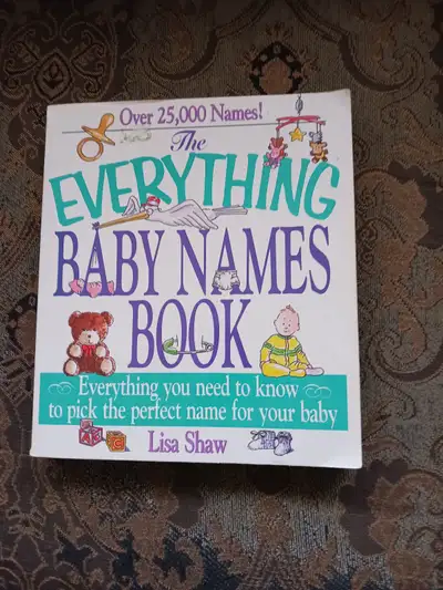 BABY names book, View more