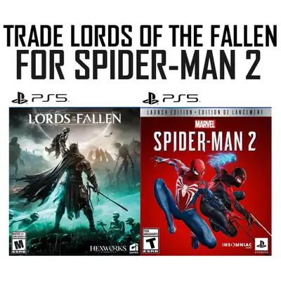 ⚡️⚡️TRADE Lords of the Fallen for Spider-Man 2⚡️⚡️, View more