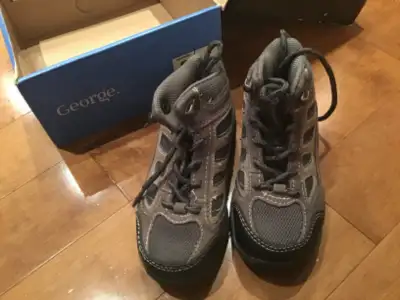 LIKE NEW IN BOX GEORGE BRAND HIKING BOOT SIZE 8 LACE UP TIE, View more