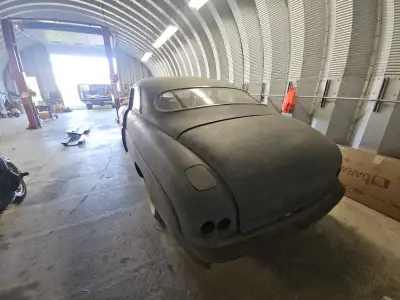 1949 Merc 4 door, 3" Professional Chop. Body 90% done. New leather front and back seats, floor pans,...