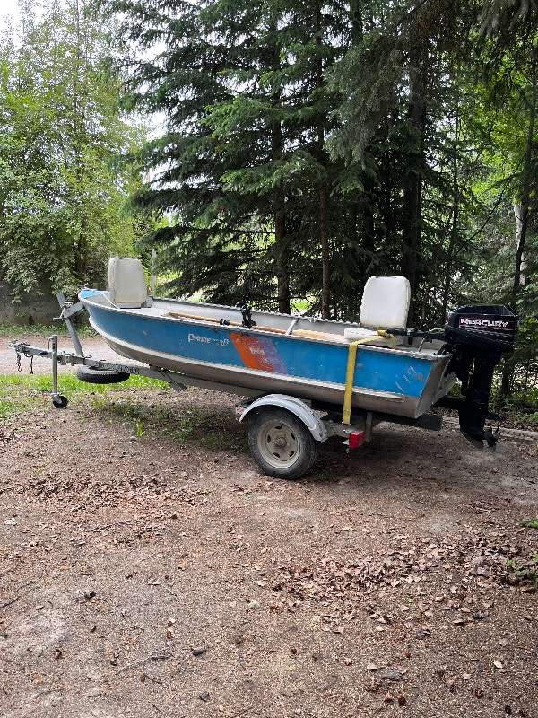 12 foot aluminum fishing boat Powerboats & Motorboats Vanderhoof