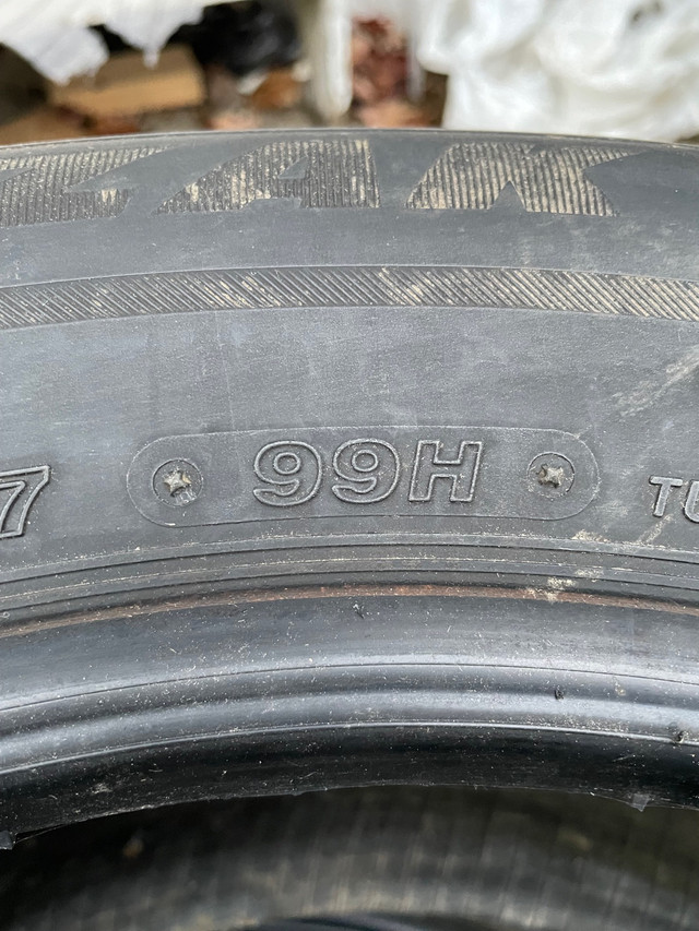 FREE TIRES   Bridgestone Blizzak winter tires  in Tires & Rims in Muskoka - Image 3