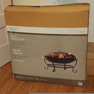 29-inch Round Fire Pit, View more