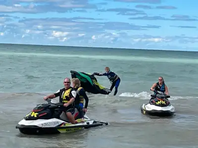 A matched pair of 2014 Seadoo Wake 155s. 150 hrs in one and 140hrs on the other. Always serviced at...