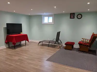 Spacious 2 bedroom basement that is available for rent starting July 1st. There are separate entranc...