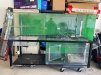81,000 cubic inch terrarium (350 gal) with stand 