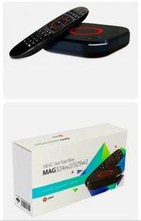 Mag324a Iptv box for sale 