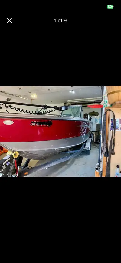 2015 Lund Baron 2275. New Minn Kota Terrova Quest,2 cannon downriggers,hummingbird helix 12 & 8, Ful...