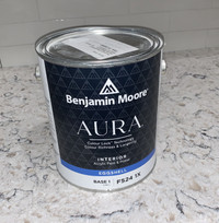 New Benjamin Moore AURA PAINT in two neutral shades