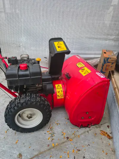 28 inch MTD snowblower with 10hp motor, View more