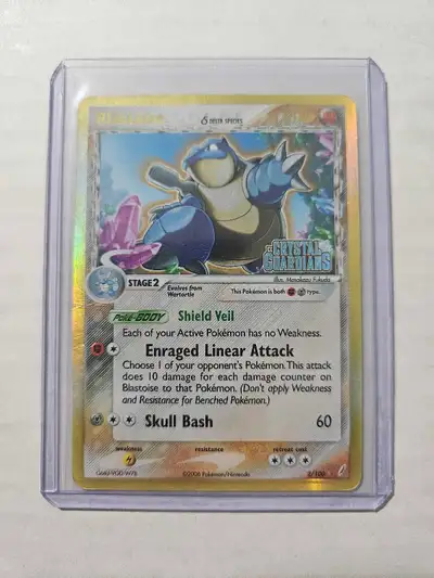 Blastoise Crystal Gaurdians Pokemon Card - HP, View more