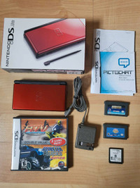 Nintendo ds, with 4 games, Assassin's Creed etc