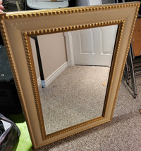 Gorgeous mirror wired to hang vertically or horizontally - $125