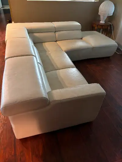 Priced to sell from dog scratches on cushions. Couch is still fairly nice besides that