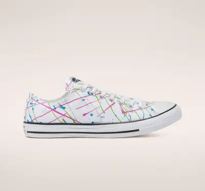 Chuck Taylor All Star Converse Splatter Shoes, Size 7 mens, View more