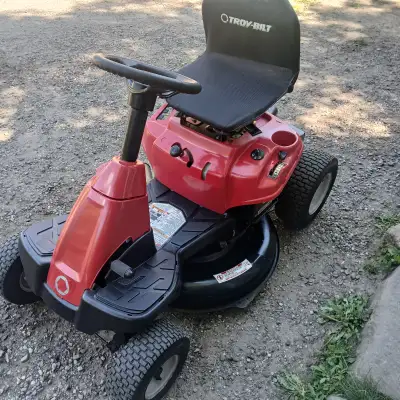 Troy-Bilt riding mower, View more