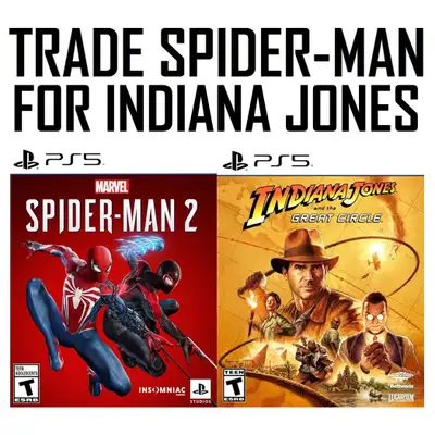 ❗❗TRADE Spider-Man 2 for Indiana Jones❗❗, View more
