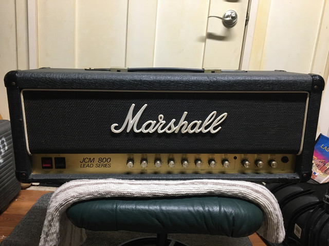 Marshall JCM 800-model 2210 amp in Guitars in Medicine Hat
