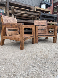 Muskoka chair style hardwood oaks and maples 