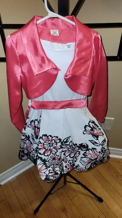Pink and White Dress, View more