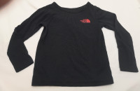 North Face Vapor Wick Black Long sleeve shirt Toddler 3T