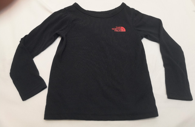 North Face Vapor Wick Black Long sleeve shirt Toddler 3T in Clothing - 3T in Moncton