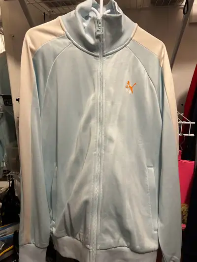 New Puma Mens Large Full-Zip Fleece Mock Neck, View more