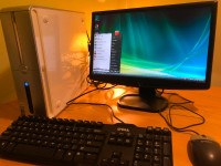 DELL Inspiron 530S Desktop Computer with 18.5"  Monitor