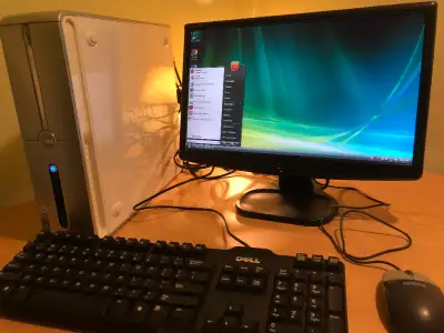 DELL Inspiron 530S Desktop Computer with 18.5"  Monitor, View more