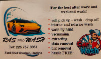 Car detailing and wash 226.757.3351.  Ford Blvd Windsor, Ontario
