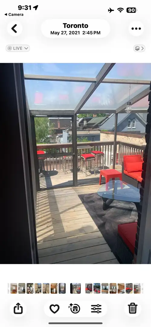Avail oct 1 2026 Queen west and ossington open concept one bedroom Semi furnished Sunny 1880 heritag...