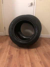 Like New 235/60R18 Winter Tires 90% Tread