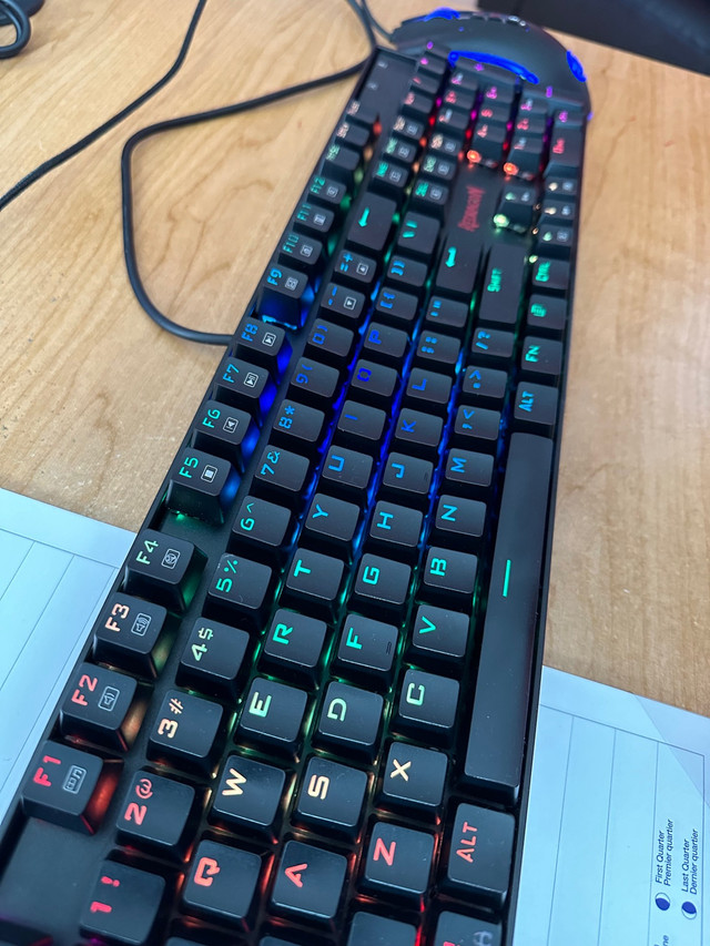 **Red Dragon Gaming Keyboard with Mouse** in Mice, Keyboards & Webcams in Markham / York Region