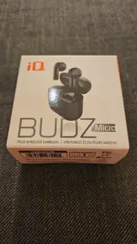 Écouteurs sans fil iQ budz Micro